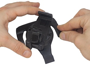 Кобура Strike TRIG для пистолета Colt Hi Capa на MOLLE, пластик, черный