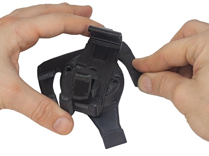 Кобура Strike TRIG для пистолета Colt Hi Capa на MOLLE, пластик, черный