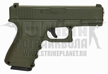 Galaxy Пистолет Glock 19, спринг, green (g15g)