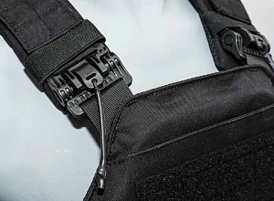 Плитоносец Emerson LVAC ASSAULT черный (EM7404BK)