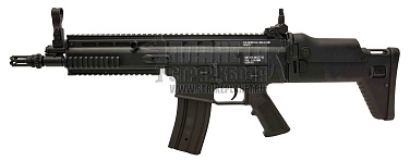 фото детально agm автомат scar-l, черный (o55a) интернет-магазин "Планета страйкбола"