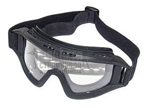 детальное фото Очки G&G Goggle прозрачная линза черные (g-07-168-1) интернет-магазин "Планета страйкбола"