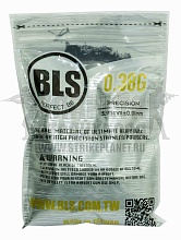 детальное фото для раздела Шары BLS 0.38г. 1000шт. precision grade серые (1ba-st38) интернет-магазин "Планета страйкбола»
