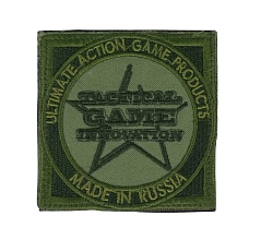 детальное фото для раздела Нашивка Tactical Game Innovation, олива (Б/У) интернет-магазин "Планета страйкбола»