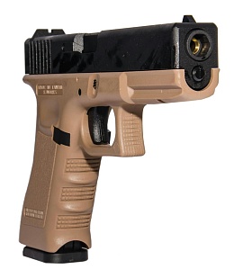 KJW Пистолет Glock 18, greengas, tan (kp-18-tan)