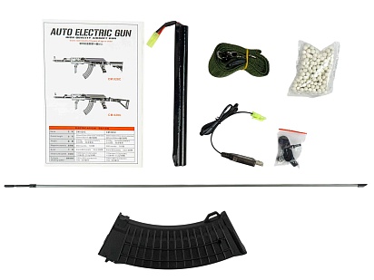 Cyma Автомат АК Tactical, тактический обвес (cm028u)