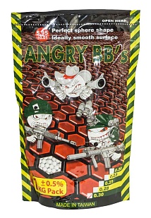 детальное фото для раздела Шары Angry 0.30г. 3300шт. (tj-030) интернет-магазин "Планета страйкбола»