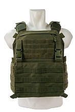 детальное фото для раздела Плитоносец Strike под плиты Гранит 3 размера, кордура, олива (Б/У) интернет-магазин "Планета страйкбола»