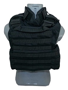 Защита шеи Strike, черный кордура