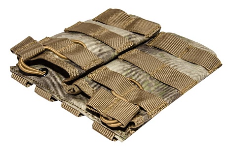 Подсумок магазина М4 2шт. Kingrin A-TACS Camo (mg-12-at)