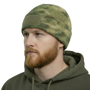 Шапка Strike флис с велкро р-р 56, A-TACS Camo