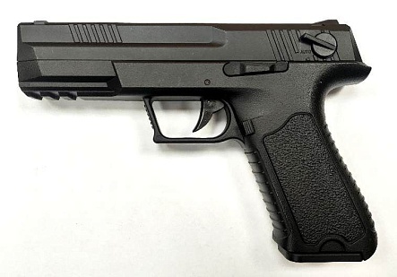Пистолет Cyma CZ-P09, электро (cm127) 65 м/с, без магазина, АКБ, З/У (Б/У)