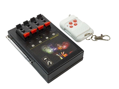 детальное фото для раздела Пиротехнический пульт A2 tech 2 канала АM02К (1 приемник на 4 канала) интернет-магазин "Планета страйкбола»