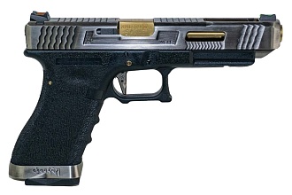 Пистолет WE G35 T3 – SV Slide / GD Barrel / BK Frame (we-g009wet-3)