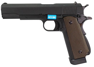 фото детально we пистолет colt m1911 a1, co2 (we-e005-co2) интернет-магазин "Планета страйкбола"