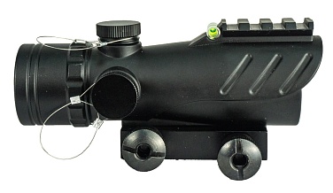 Прицел коллиматорный Marcool 1x30 с уровнем и лазером (hy9061-1)