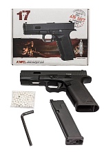 Пистолет KWC Glock 17 CO2 черный