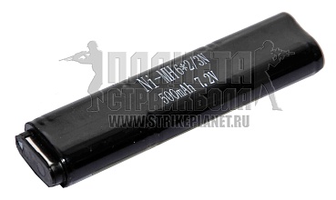 детальное фото для раздела Аккумулятор StormPower NiMh 7.2В, 500мАч, AEP (106915) интернет-магазин "Планета страйкбола»