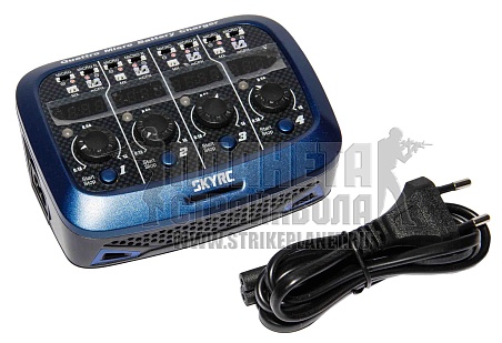 детальное фото для раздела Зарядное устройство SkyRc Quattro Micro, для 1S LiPo аккумуляторов (sk-100079-02) интернет-магазин "Планета страйкбола»