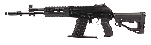 Подставка Strike для ММГ АК, Сайга, Вепрь 5.45х39 мм, черная, 3D печать пластик