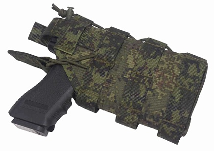 Кобура для пистолета c ЛЦУ/фонарем Strike правая, цифра