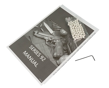 KJW Пистолет Beretta M9 IA, greengas, черный (ia.bk)