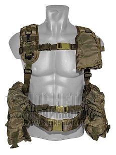 детальное фото Ременно-плечевая система ССО СМЕРШ АК олива интернет-магазин "Планета страйкбола"