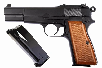 фото детально пистолет we browning hi power (gp424) интернет-магазин "Планета страйкбола"