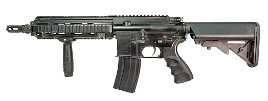 Автомат G&G HK416 Short, 105 м/с, тактическая рукоять (Б/У)