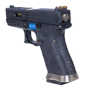 Пистолет WE G19 T1 – BK Slide / GD Barrel / BK Frame (we-g003wet-1)