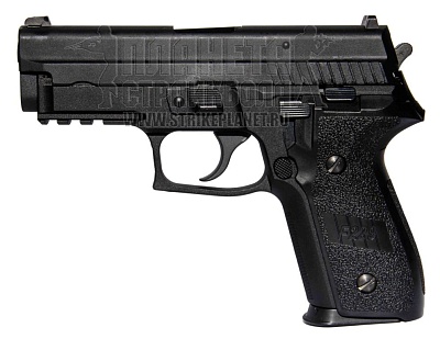 фото детально we пистолет sig sauer p229 rail, greengas (gp429n) интернет-магазин "Планета страйкбола"