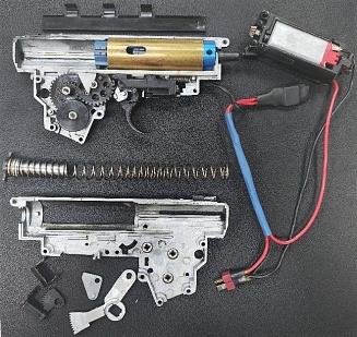 Автомат Cyma АКС-74У (cm045c), тактический обвес, 117 м/с (Б/У)