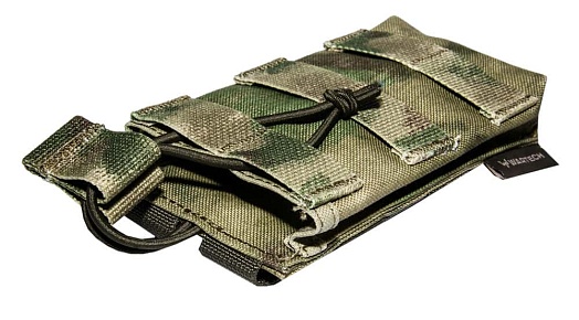 Подсумок магазина АК/M4 Wartech резинка A-TACS Camo (mp-103-atfg)