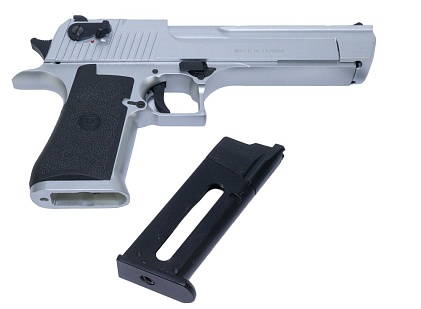 Пистолет KWC Desert Eagle Silver, GBB (kcb-51acih)