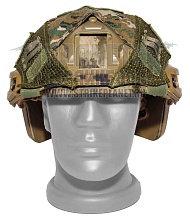 детальное фото Чехол на шлем digital woodland (co-10-dw) Kingrin интернет-магазин "Планета страйкбола"