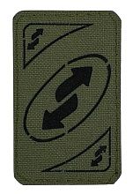 детальное фото Нашивка Strike "Uno / Уно 50x80 мм полевой", Олива, лазерная резка интернет-магазин "Планета страйкбола"