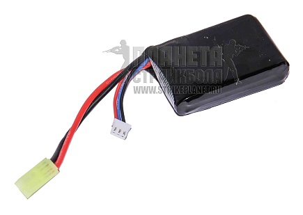 детальное фото для раздела Аккумулятор StormPower LiPo 7.4в, 1600мАч, 30С, блок интернет-магазин "Планета страйкбола»