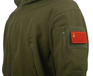 Нашивка Strike "Флаг СССР" 60х40мм, вышивка