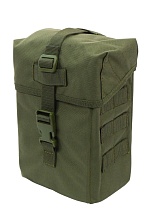 детальное фото Подсумок Strike под короб ПК жесткий v.2, олива кордура интернет-магазин "Планета страйкбола"