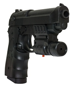 Galaxy Пистолет Beretta c ЛЦУ (g052bl)