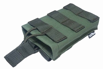 Подсумок Strike под магазин АК / AR без клапана, хаки кордура