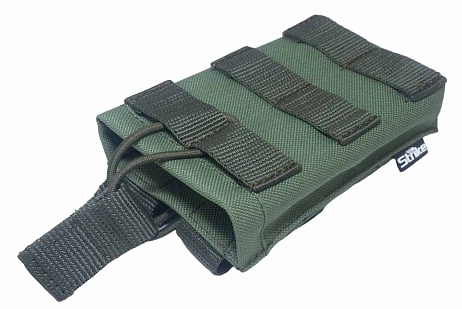 Подсумок Strike под магазин АК / AR без клапана, хаки кордура