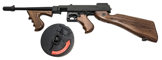 Пистолет-пулемет King Arms Thompson M1928 Chicago (ka-ag-258-bk)