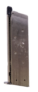Магазин для пистолета WE Colt M1911, greengas, хром (Б/У)