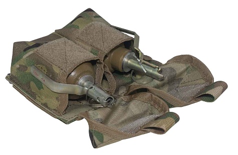 Подсумок Strike под гранату двойной, мультикам кордура