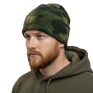 Шапка Strike Хелико-280 флис р-р 58, A-TACS FG Camo