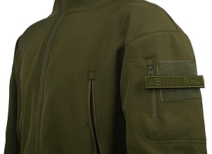 Нашивка Strike Группа крови AB (IV) Rh-, олива