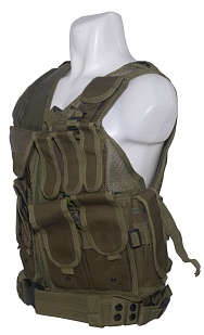 Жилет разгрузочный Kingrin олива (ve-05-od) (Б/У)