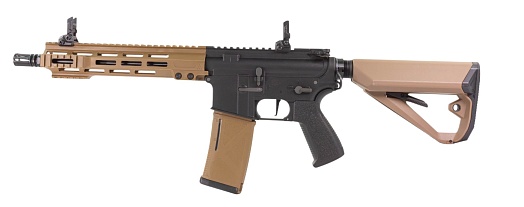 фото детально автомат arcturus lwt mk-i cqb 10" sport aeg se® black-tan (at-st01-cq-se-bt) интернет-магазин "Планета страйкбола"