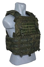 Плитоносец Strike под плиты Гранит 3 размера, кордура 1050D, цифра